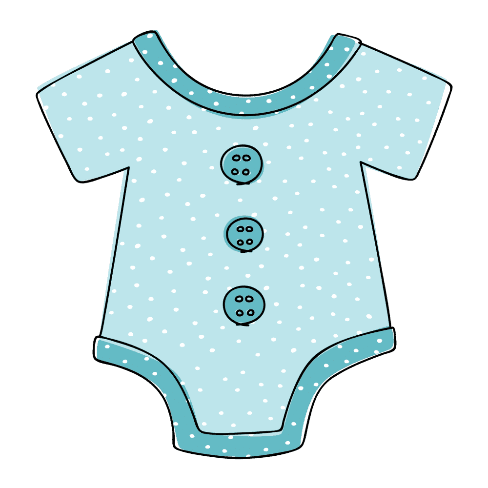 Free Downloadable Baby Onesie Clipart - Tulamama