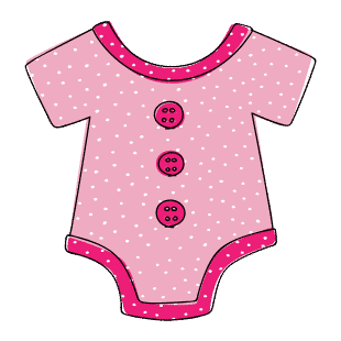 Free Downloadable Baby Onesie Clipart - Tulamama