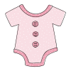 Free Downloadable Baby Onesie Clipart - Tulamama