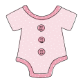 Free Downloadable Baby Onesie Clipart - Tulamama