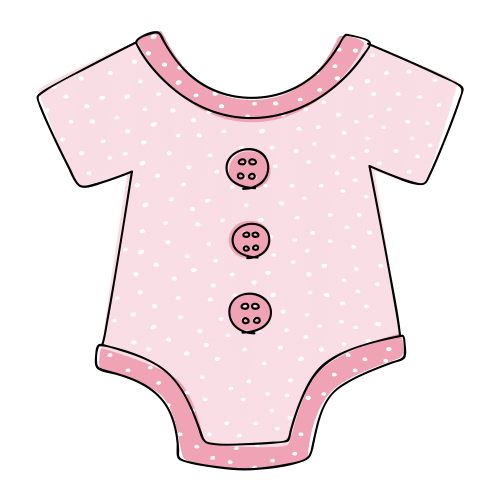 Free Downloadable Baby Onesie Clipart - Tulamama