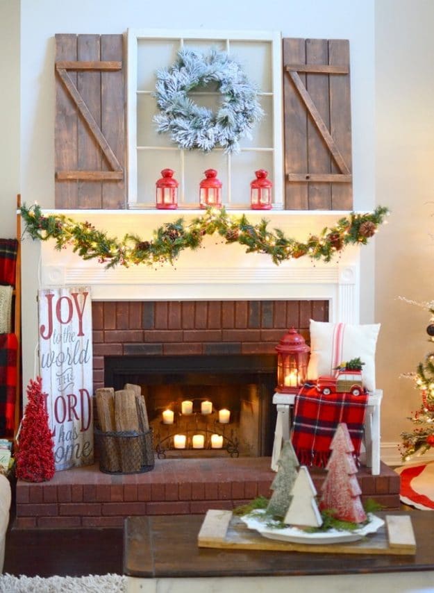 Beautifully Festive Christmas Fireplace Decorations For Any Home - Tulamama