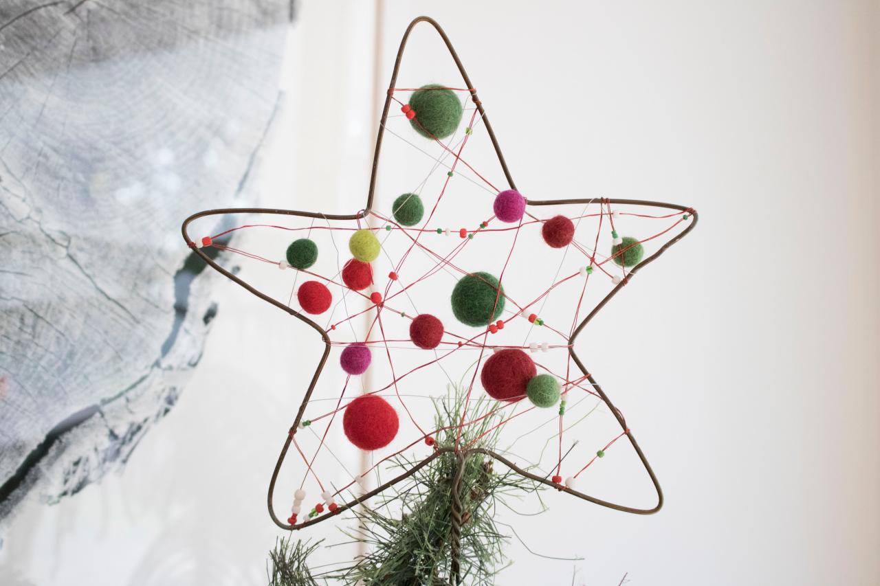 Christmas Star Topper Printable – Thimblepress