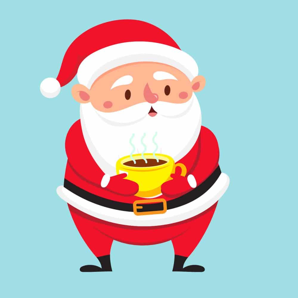 Free & Cute Santa Clipart For Your Holiday Decorations - Tulamama