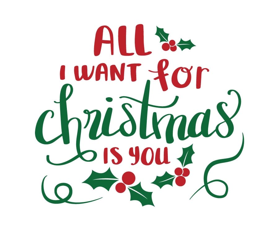 all I want for christmas is you