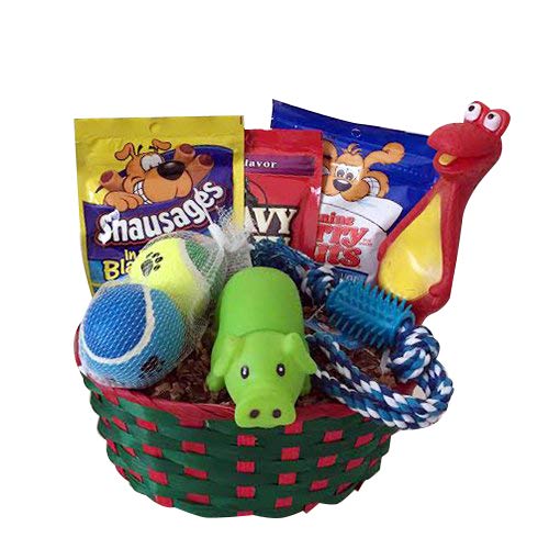 Christmas gift baskets for dogs