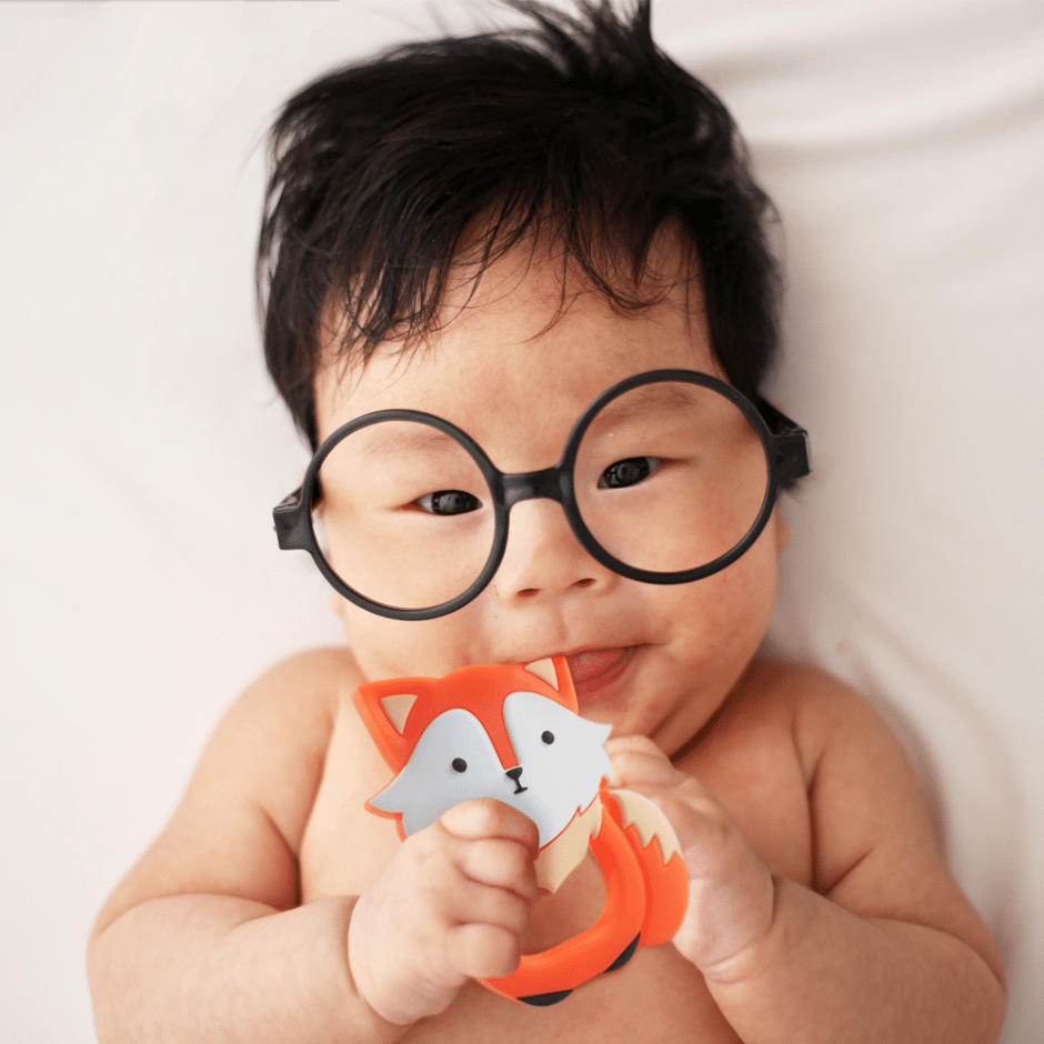 fox baby teether