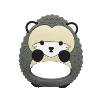 hedgehog silicone teether for babies