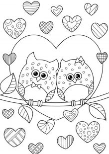 Free & Easy To Print Owl Coloring Pages - Tulamama