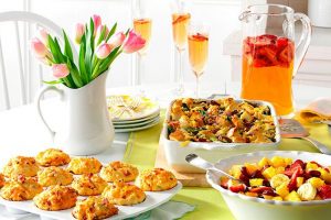 baby shower brunch tips, ideas and recipes