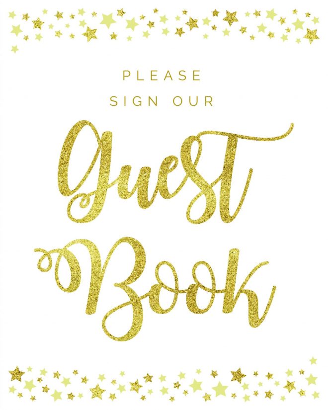 Please Sign Our Guestbook Free Printable Tulamama