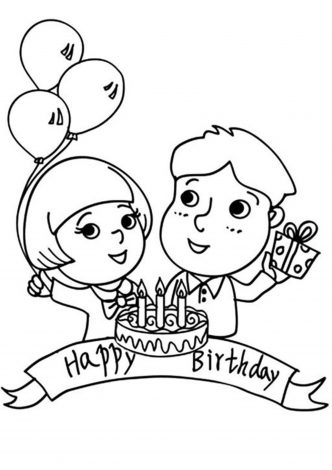 free  easy to print happy birthday coloring pages  tulamama