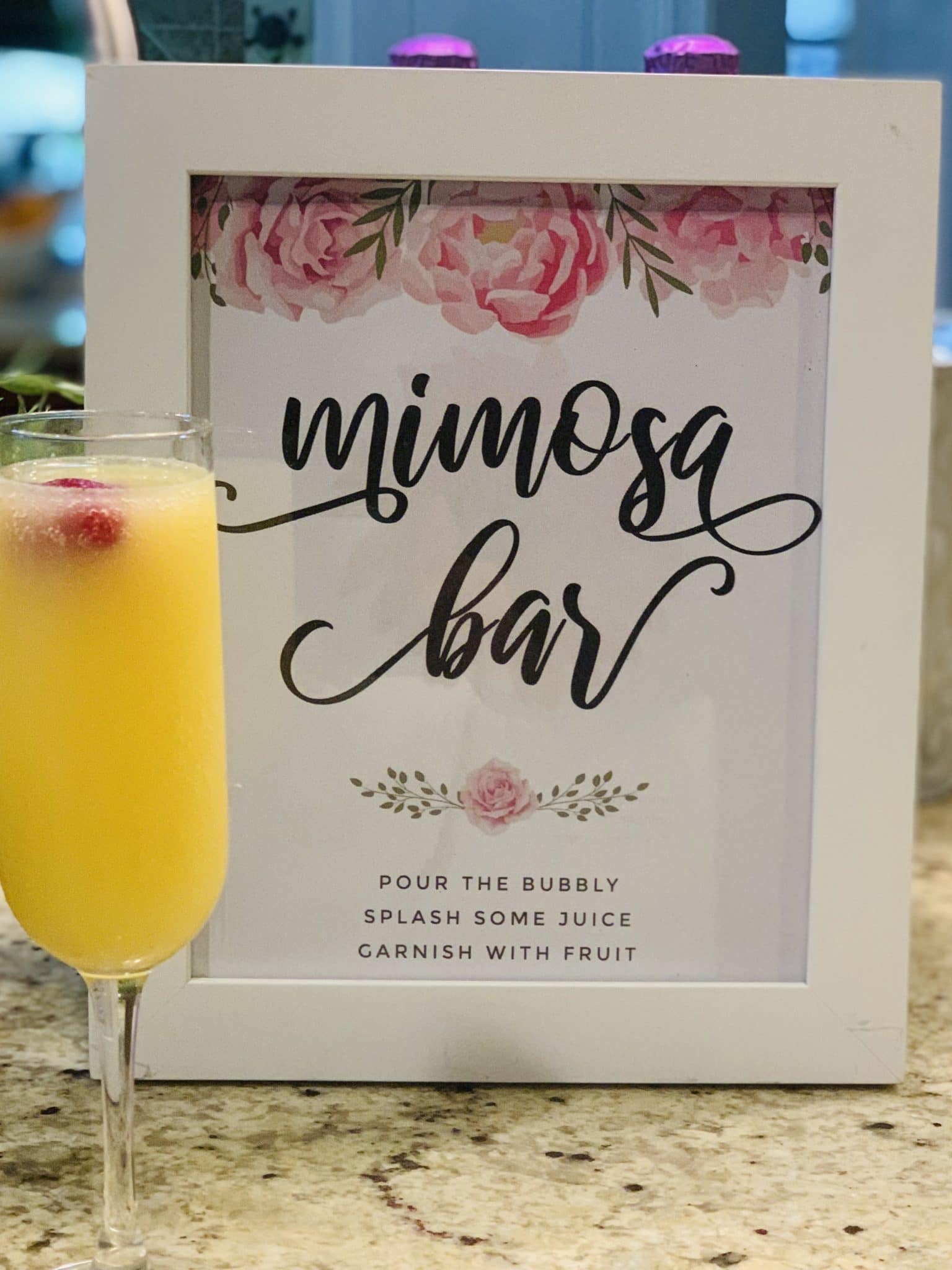 Mimosa Bar Sign – Say I Do Printables
