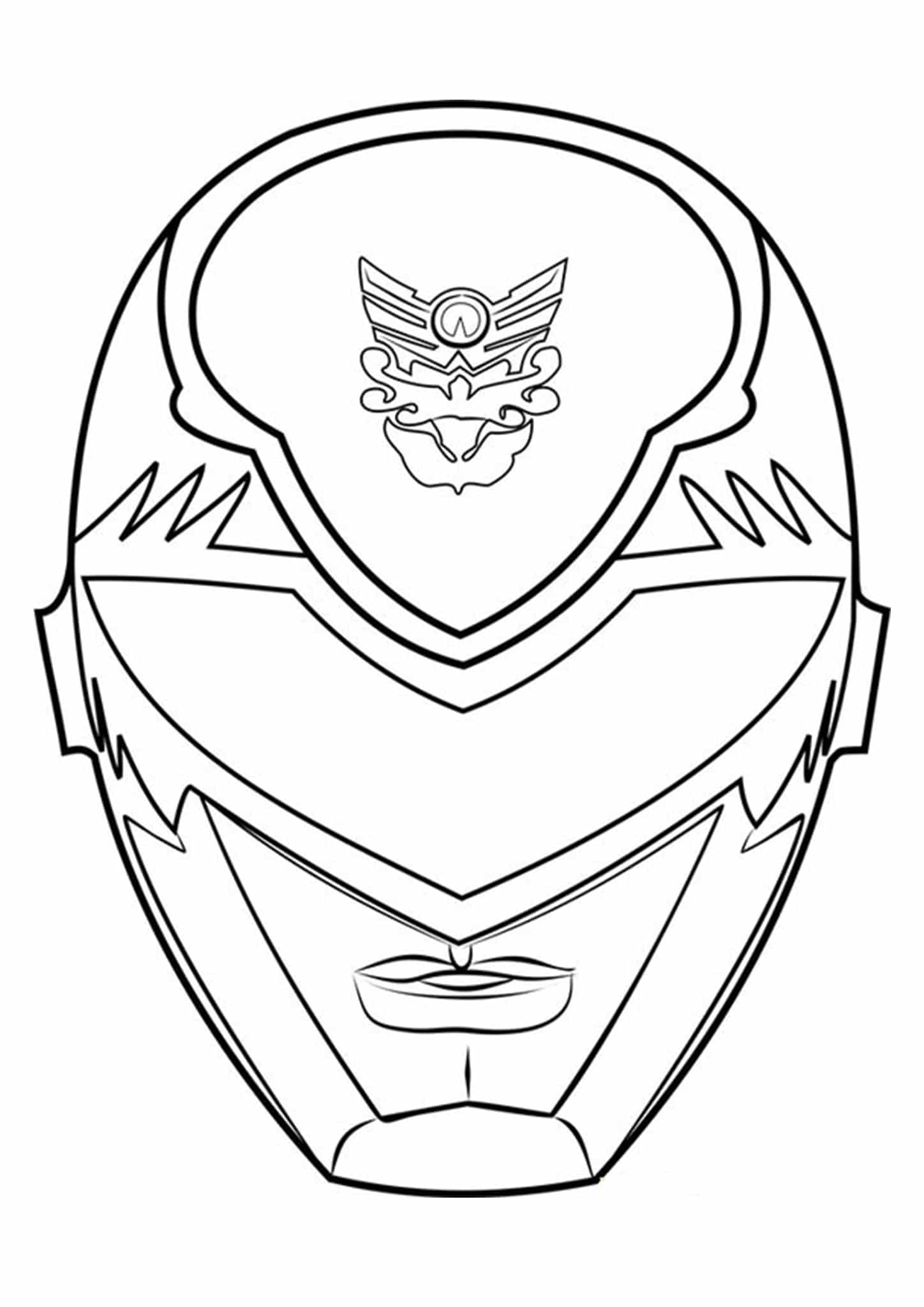 Free & Easy To Print Power Rangers Coloring Pages Tulamama
