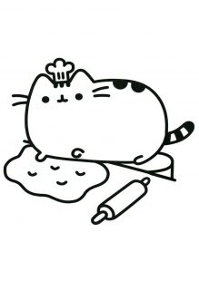 Free & Easy To Print Pusheen Coloring Pages - Tulamama