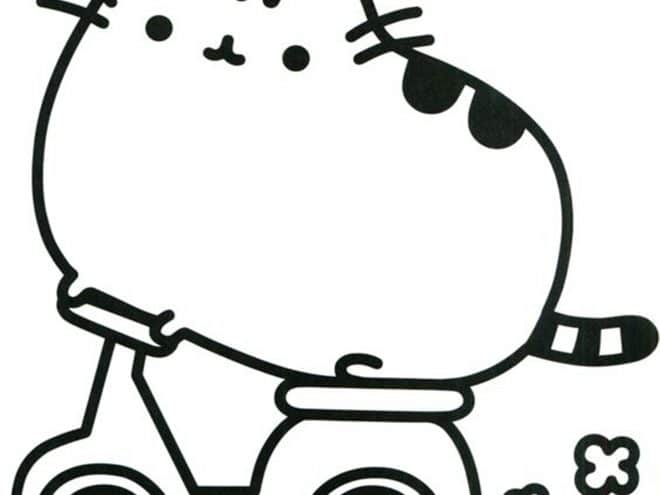 Free Easy To Print Pusheen Coloring Pages Tulamama