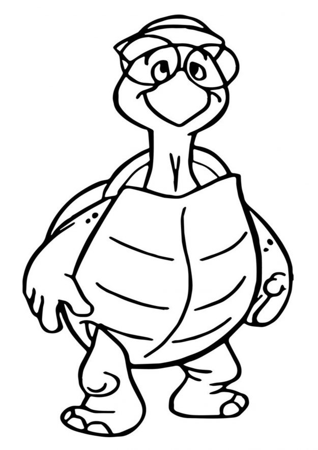 Free & Easy To Print Turtle Coloring Pages - Tulamama