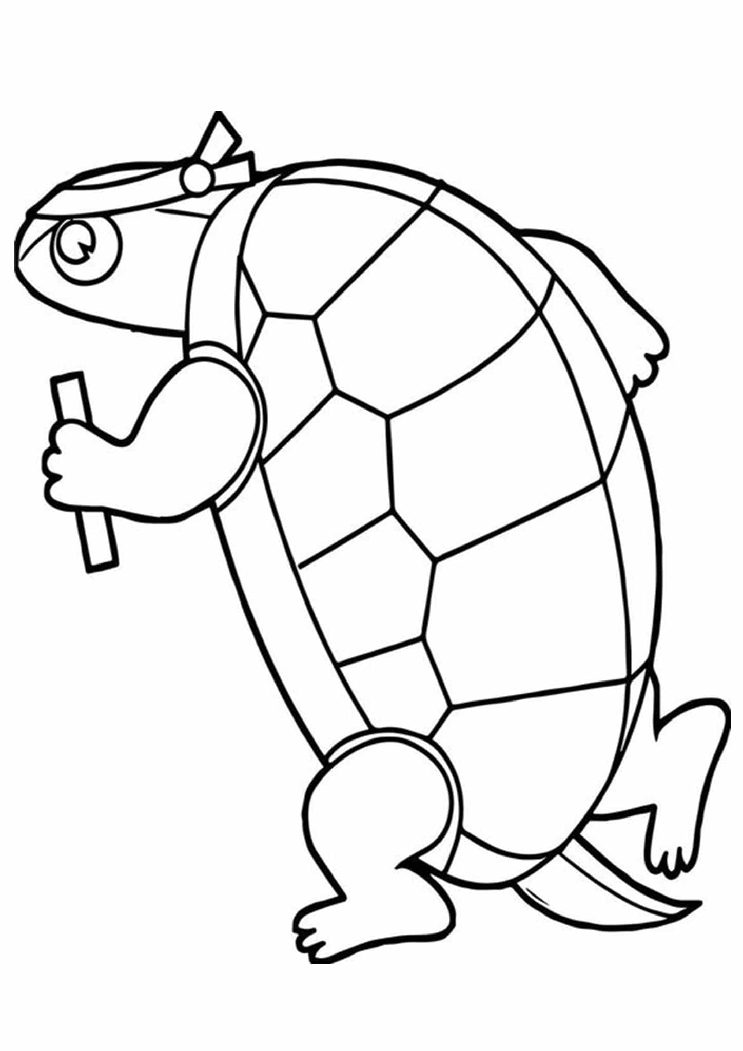 Download Free & Easy To Print Turtle Coloring Pages - Tulamama