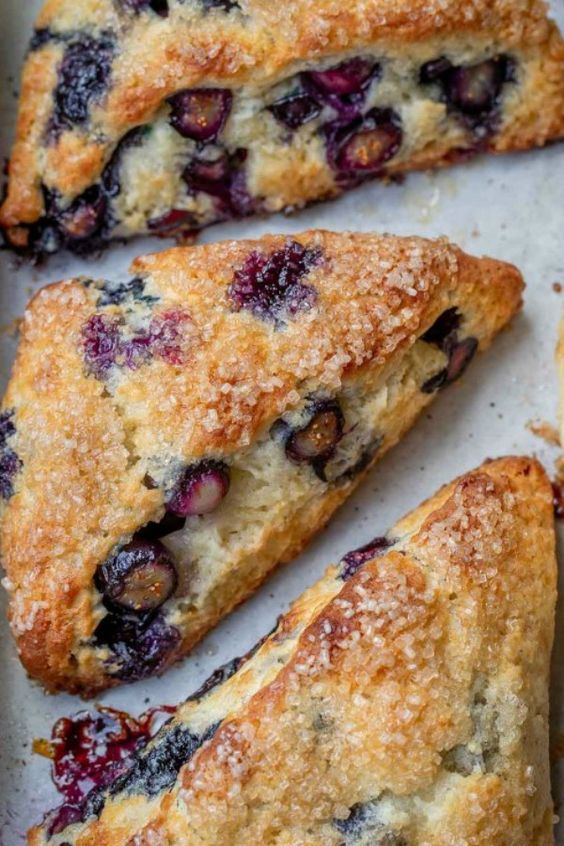 blueberry scones for baby shower brunch