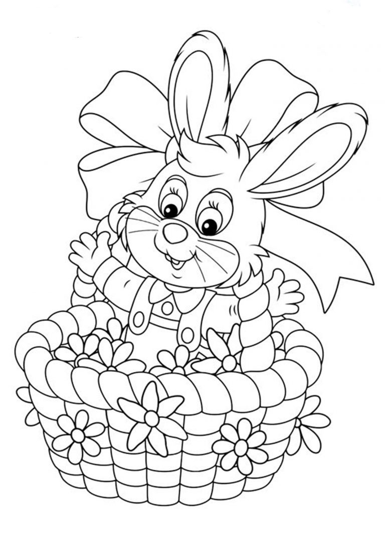 Free & Easy To Print Bunny Coloring Pages Tulamama