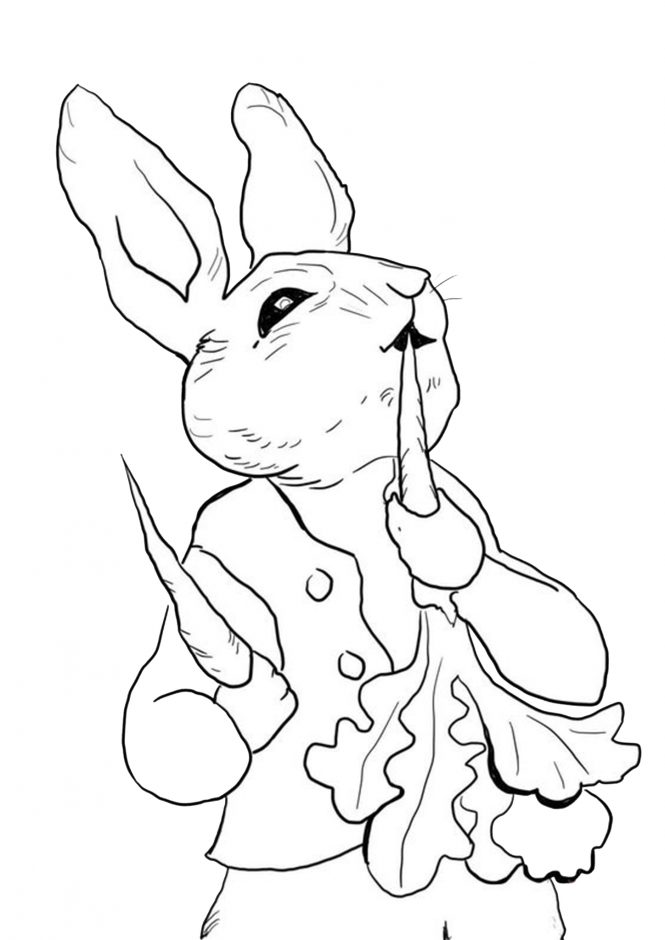 free easy to print bunny coloring pages tulamama