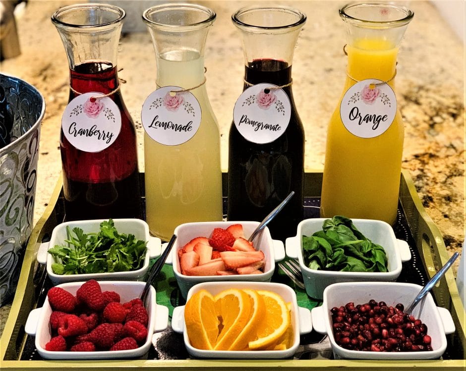 juices for mimosas