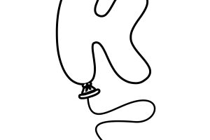 Letter K Coloring Pages