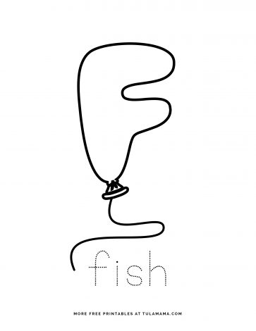 Free Printable Letter Balloons Alphabet Tracing Worksheets - Tulamama