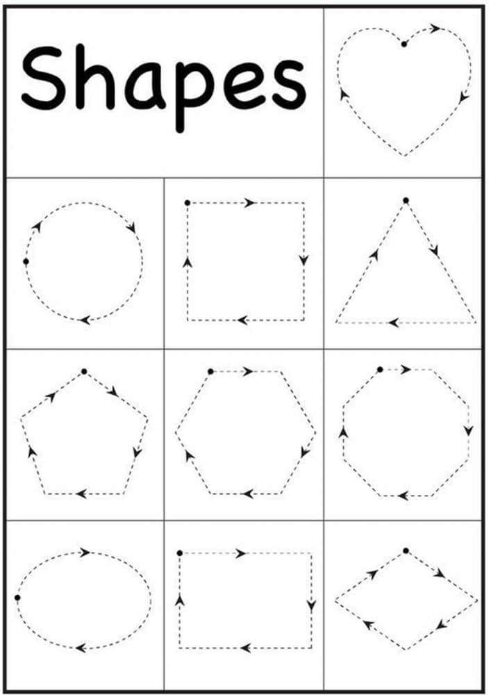 Free And Easy To Print Tracing Lines Worksheets Tulamama