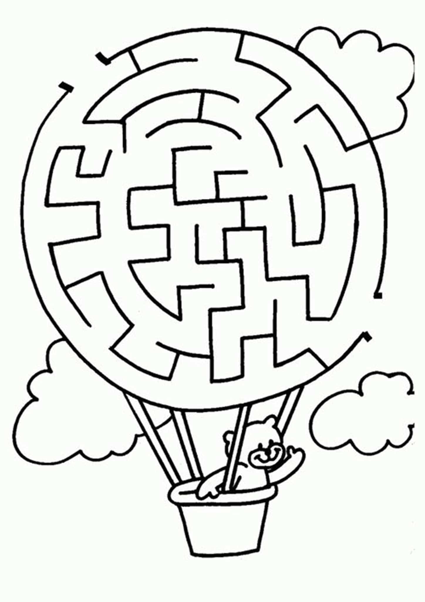 Free Simple Maze Printables For Preschoolers And Kindergartners Tulamama