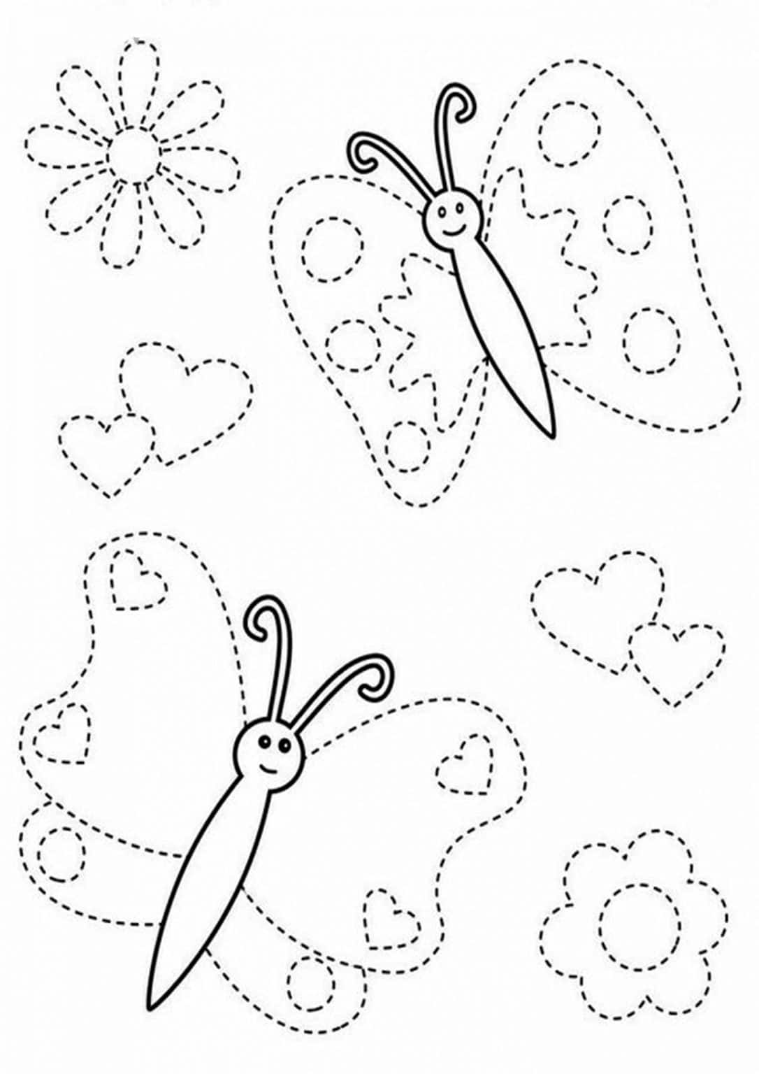 Handwriting Tracing Patterns