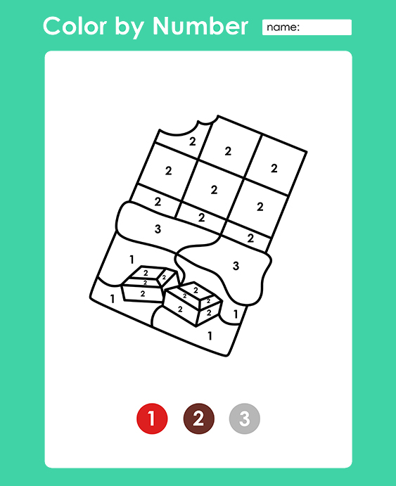 Color by number worksheets are a great activity for kids in kindergarten. It helps with color recognition, focus & more. Our free printables