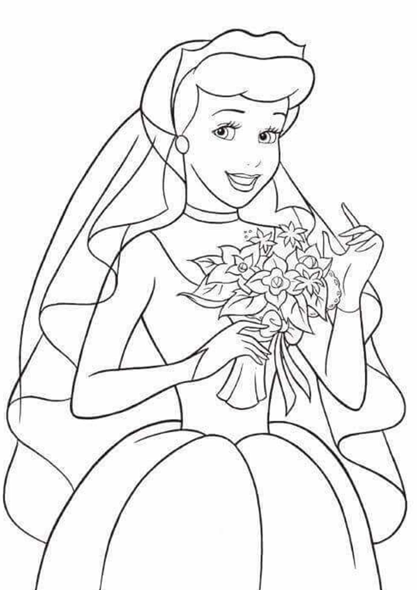 Free Printable Cinderella Coloring Pages