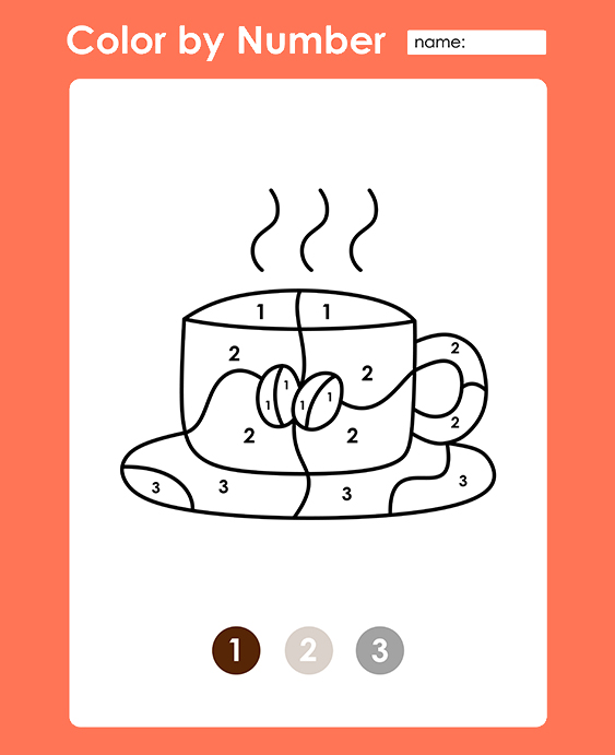 Color by number worksheets are a great activity for kids in kindergarten. It helps with color recognition, focus & more. Our free printables