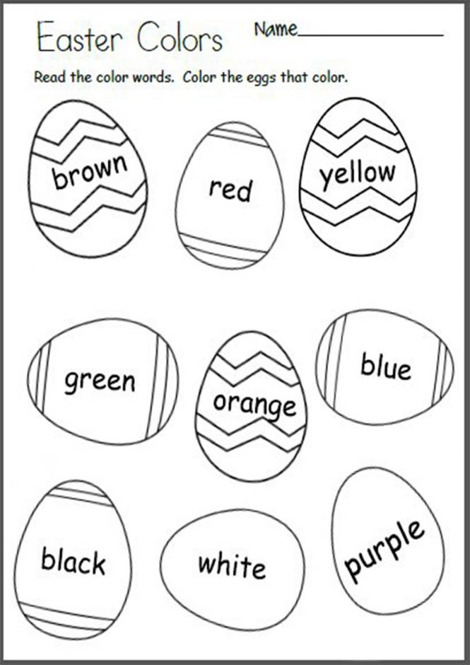 Free Printable Easter Worksheets For Little Ones Tulamama