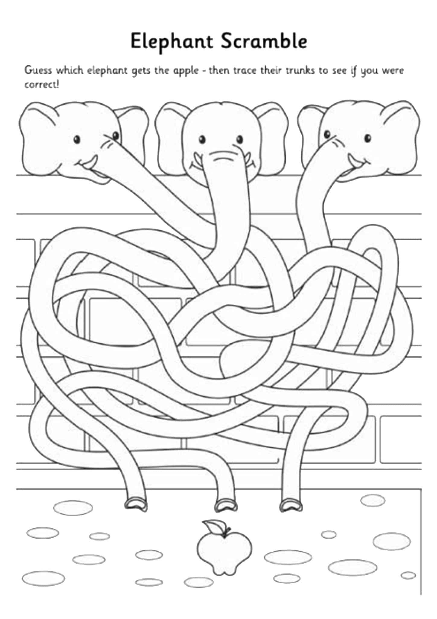 Free Simple Maze Printables For Preschoolers And Kindergartners  Tulamama