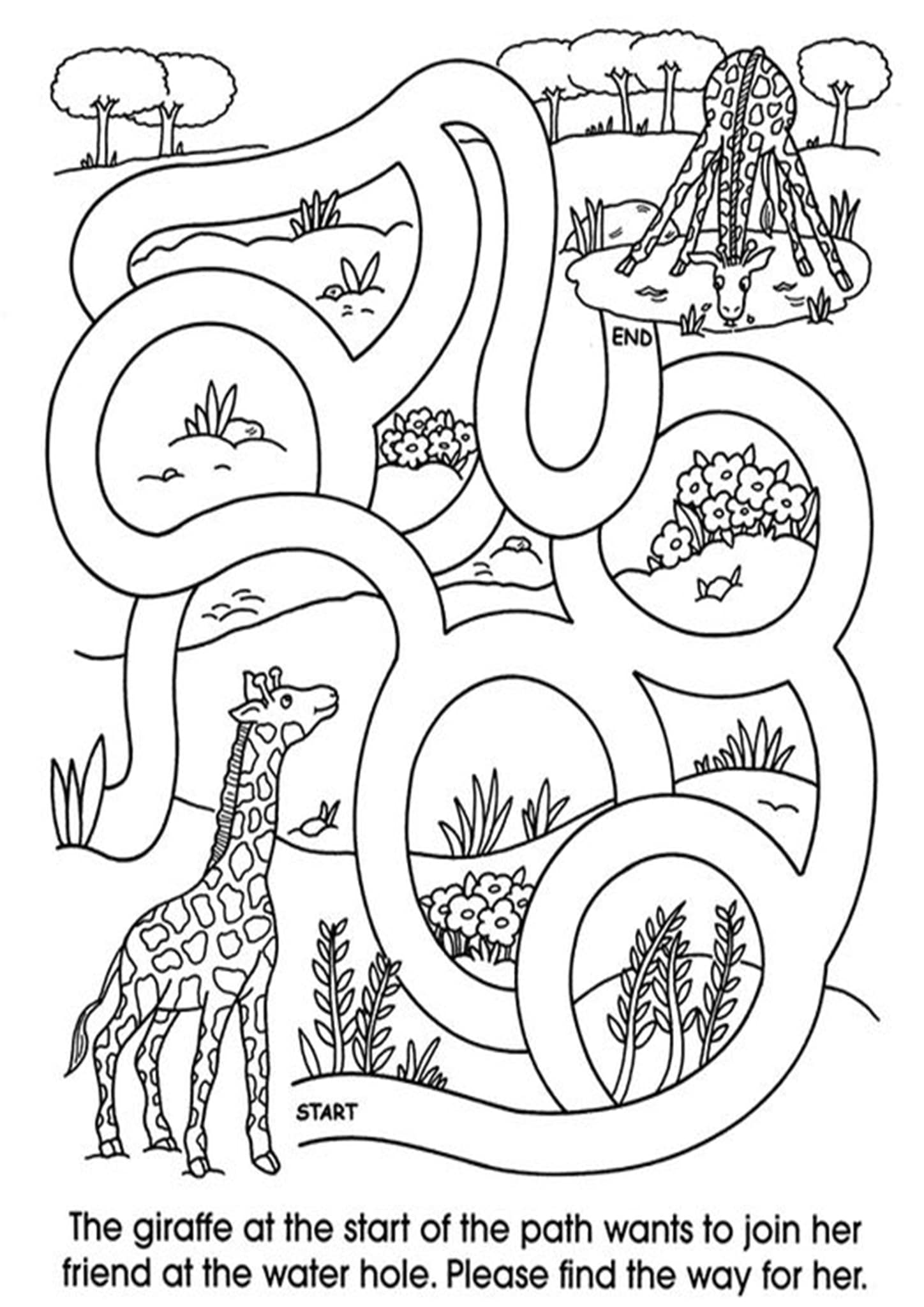 Free Printable Mazes For Preschoolers