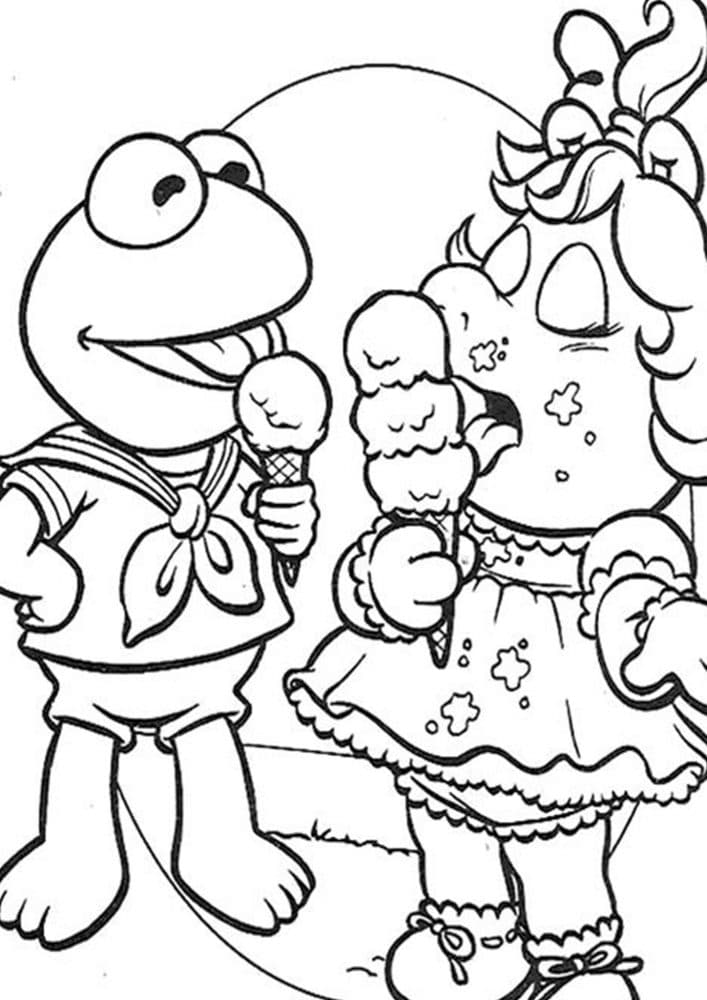 Free & Easy To Print Ice Cream Coloring Pages - Tulamama