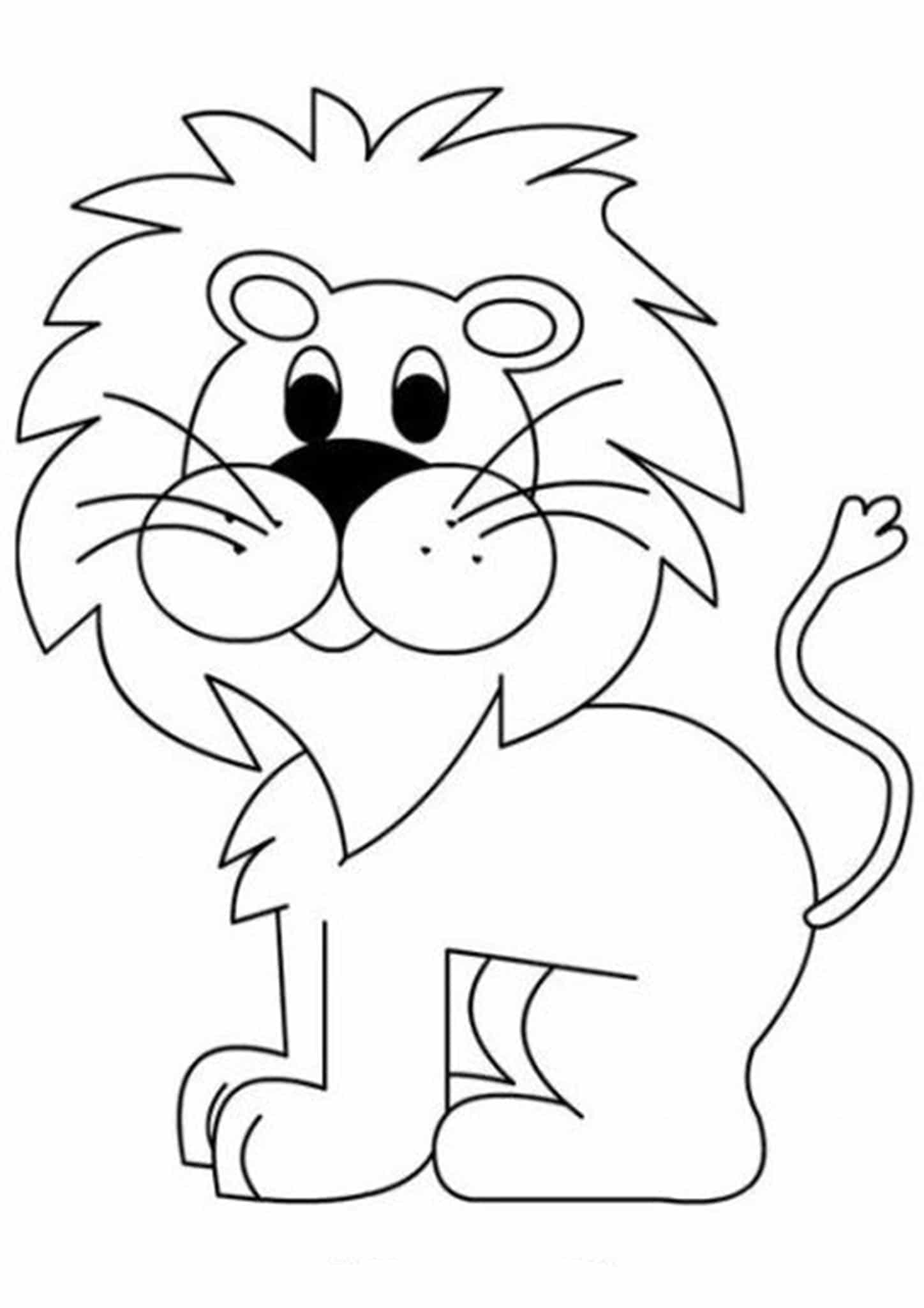 10 Animal Coloring Pages Lion: Unleash Your Inner Artist and Explore the King of the Jungle