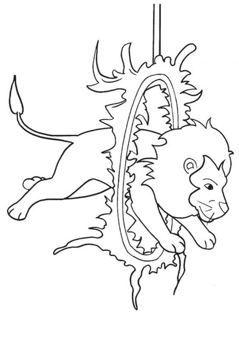 Free & Easy To Print Lion Coloring Pages - Tulamama