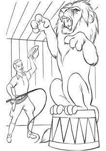 Free & Easy To Print Lion Coloring Pages - Tulamama
