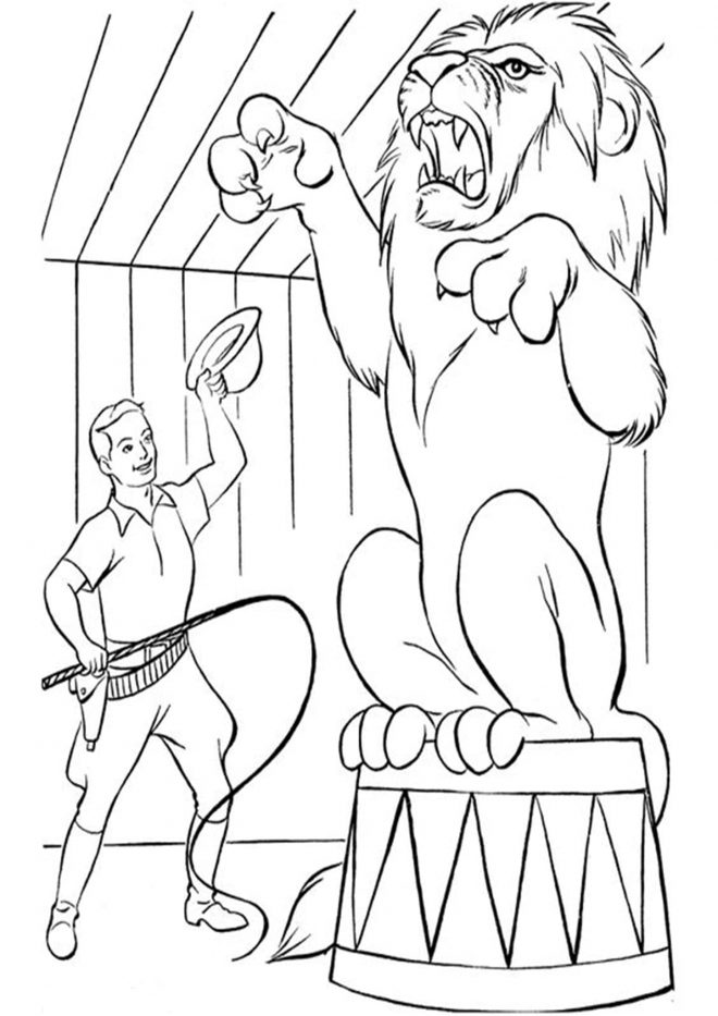 Free & Easy To Print Lion Coloring Pages - Tulamama