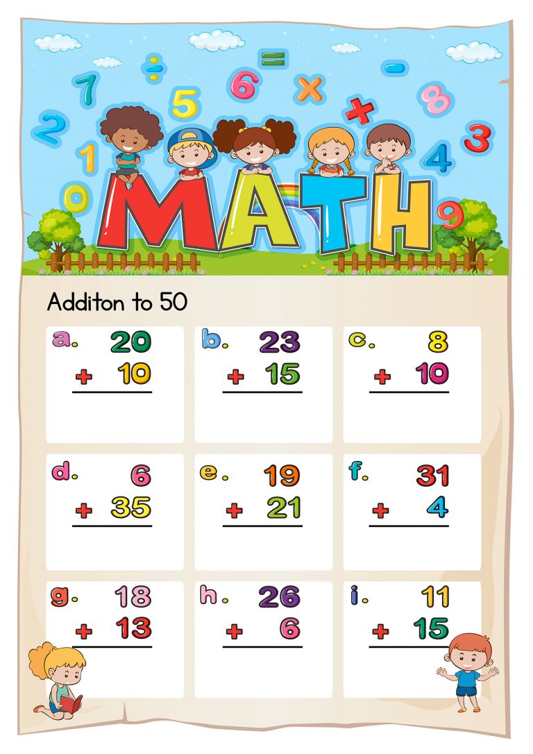 Free Printable Kindergarten Addition Worksheets - Tulamama