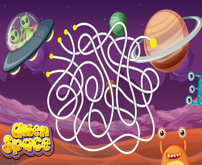 simple maze printables