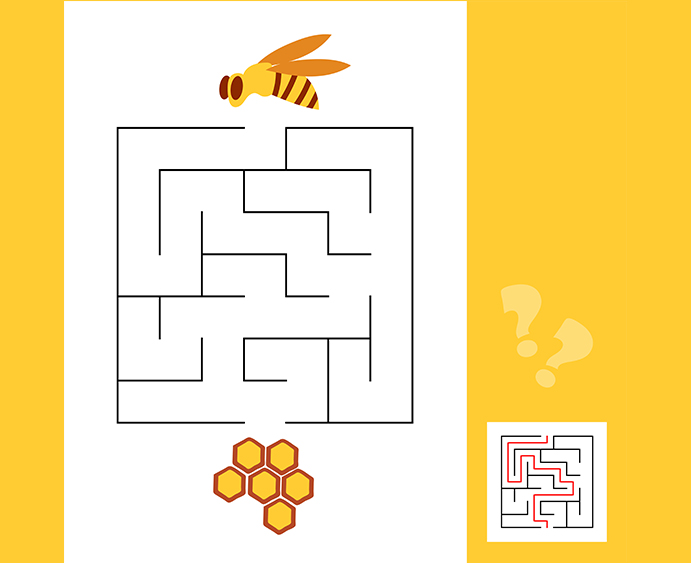 simple maze printables