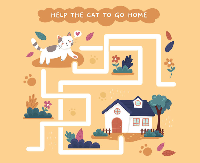 simple maze printables