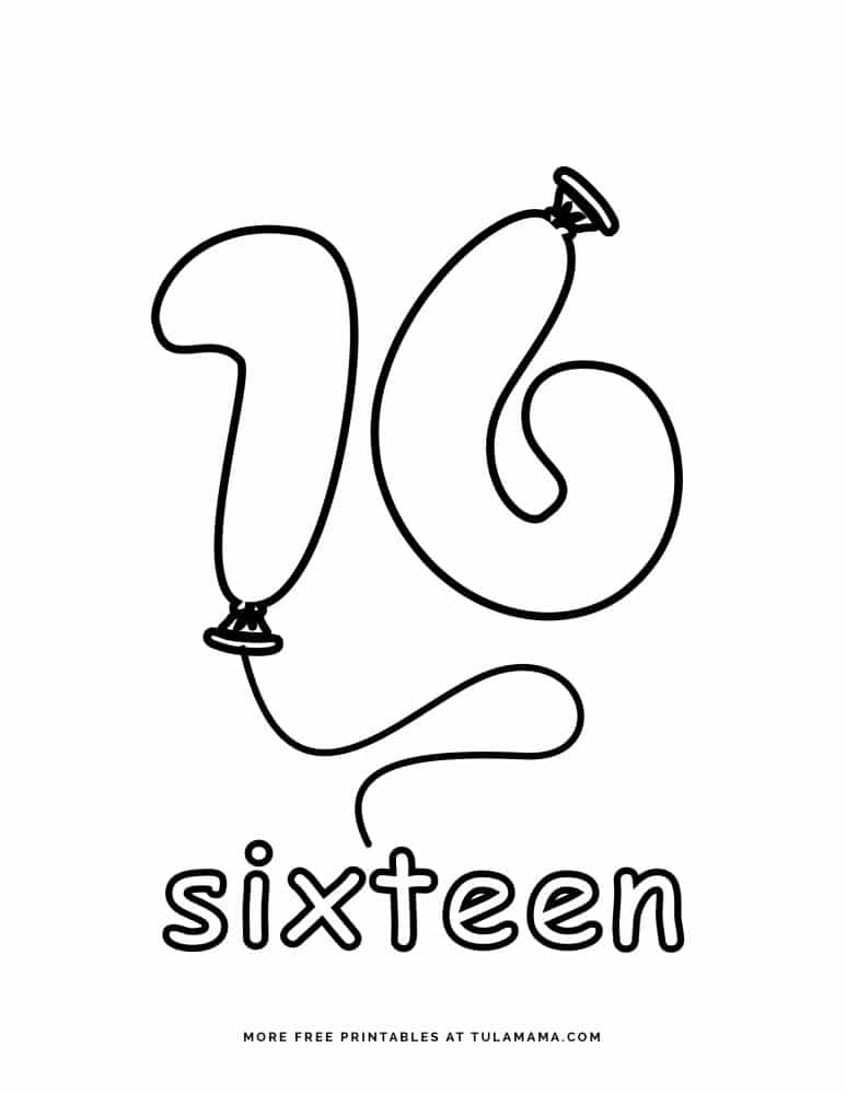 free cute number coloring pages for fun learning tulamama