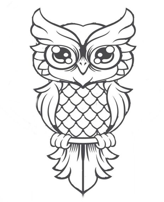 Fun Owl coloring pages for your little one. They're free and easy to print. The collection is varied for different skill levels and..