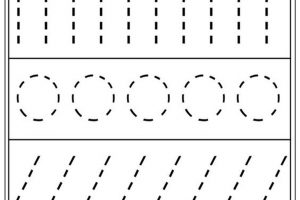 tracing lines worksheets