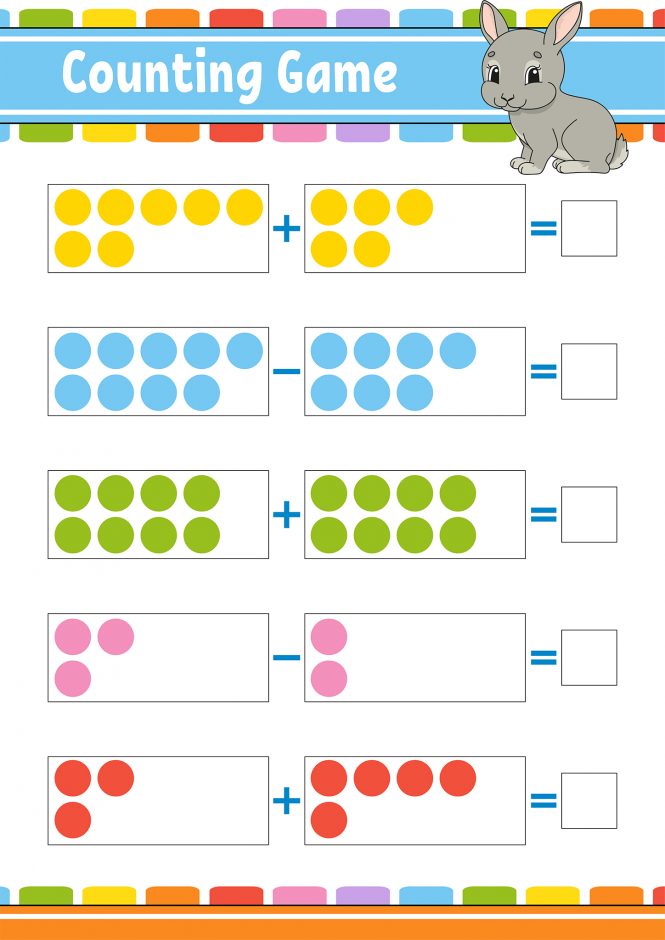 Free Printable Kindergarten Addition Worksheets - Tulamama